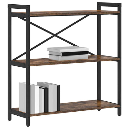 Libreria Rovere fumé 80 x 30 x 85 cm Legno multistrato