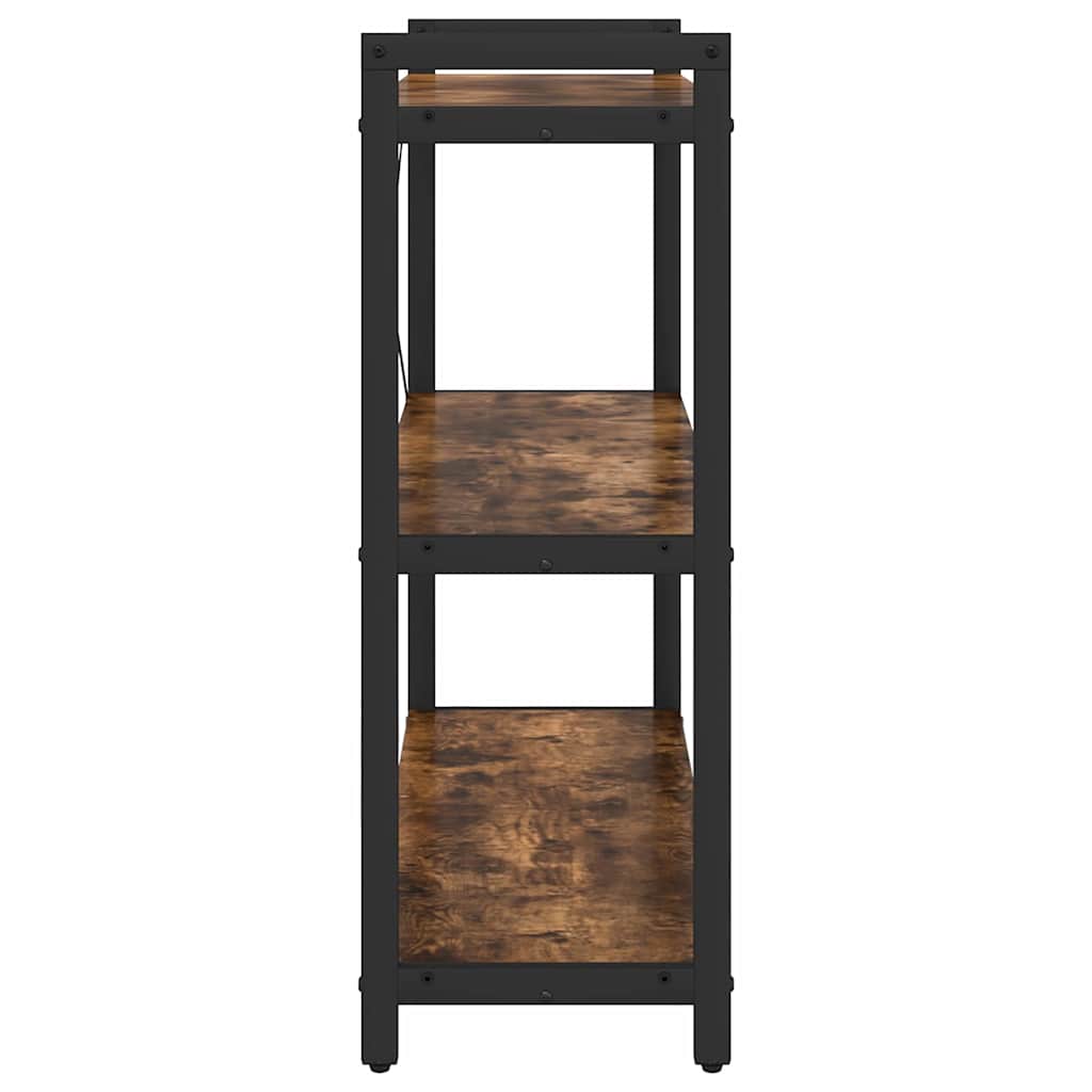 Libreria Rovere fumé 80 x 30 x 85 cm Legno multistrato