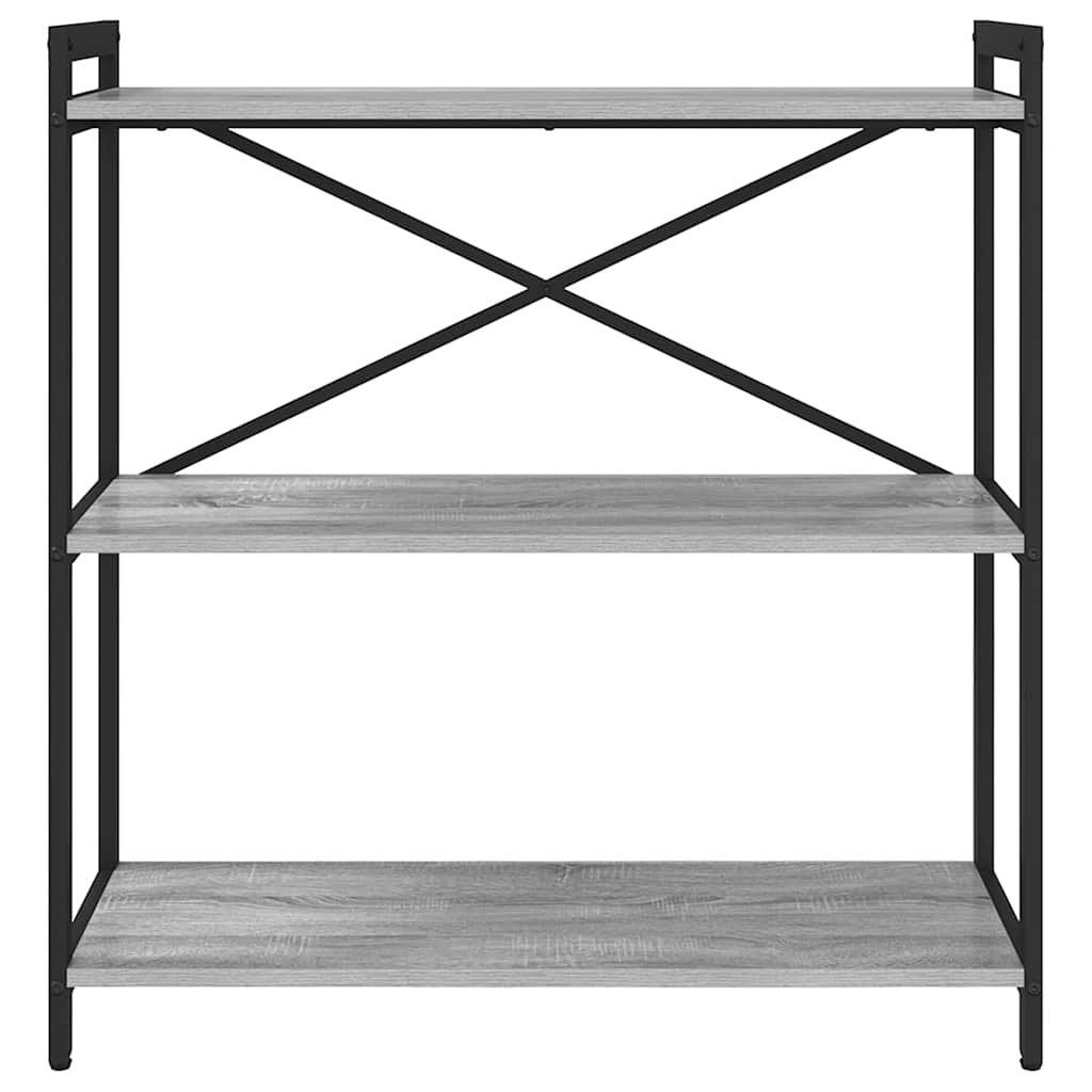 Libreria Grigio sonoma 80 x 30 x 85 cm Legno multistrato