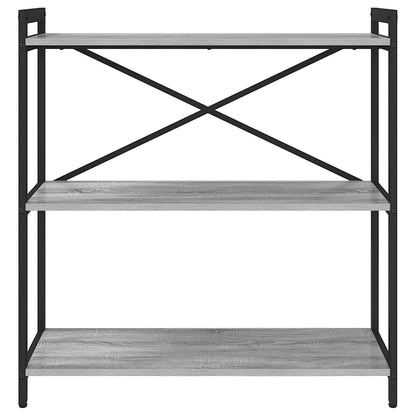 Libreria Grigio sonoma 80 x 30 x 85 cm Legno multistrato