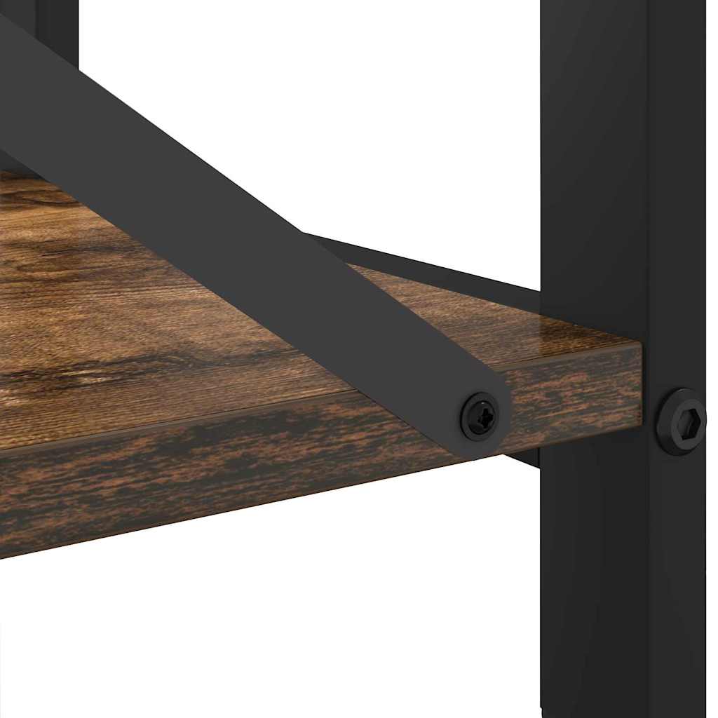 Libreria Rovere fumé 40 x 30 x 85 cm Legno multistrato