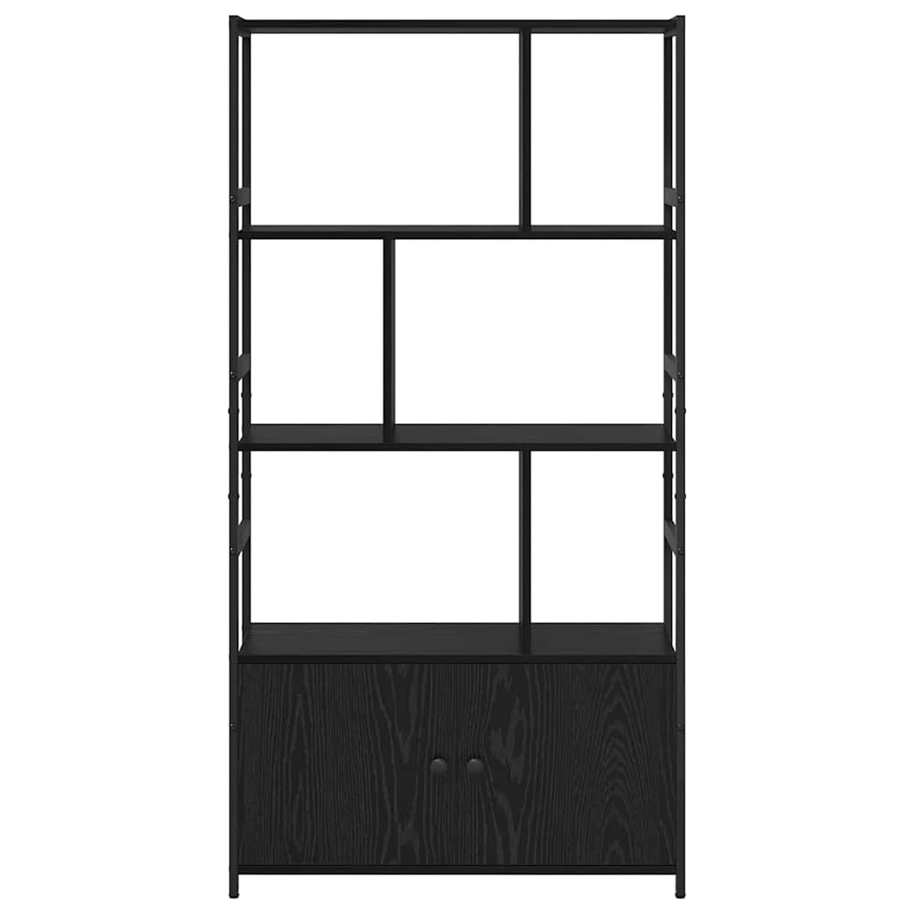 Libreria Rovere Nero 80 x 30 x 155,5 cm Legno multistrato