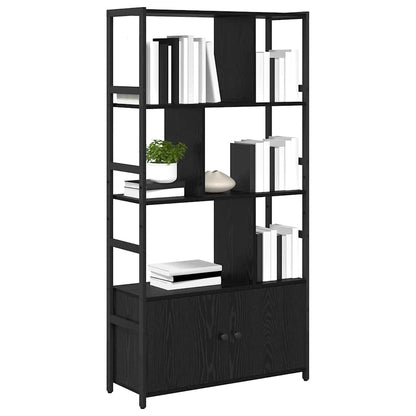 Libreria Rovere Nero 80 x 30 x 155,5 cm Legno multistrato
