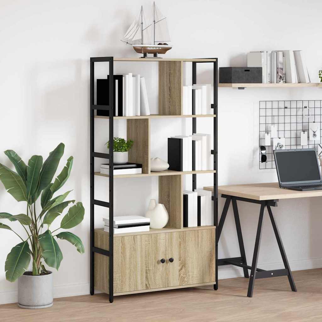Libreria Rovere Sonoma 80 x 30 x 155,5 cm Legno multistrato | homemem39
