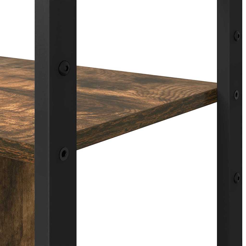 Libreria Rovere fumé 80 x 30 x 155,5 cm Legno multistrato