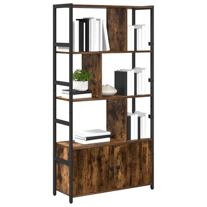 Libreria Rovere fumé 80 x 30 x 155,5 cm Legno multistrato