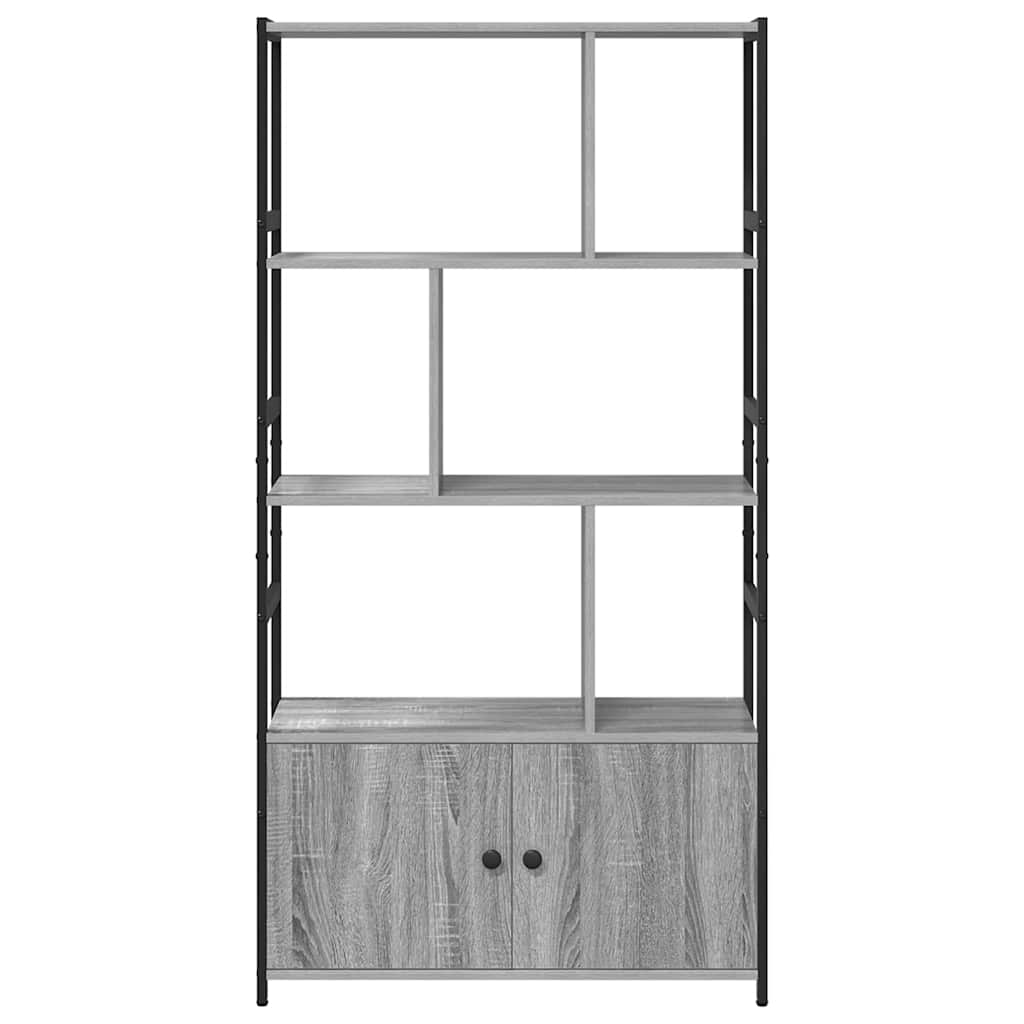 Libreria Grigio sonoma 80 x 30 x 155,5 cm Legno multistrato