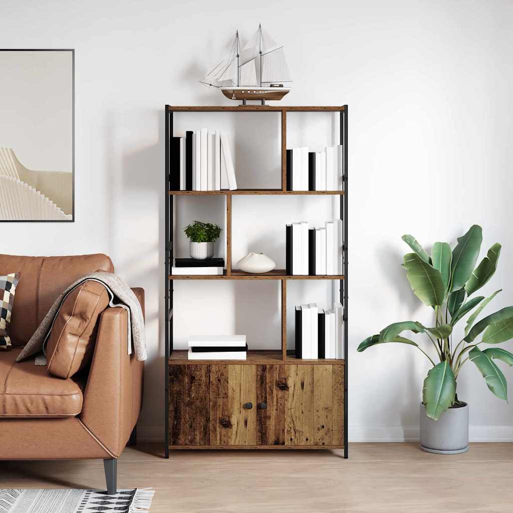 Libreria Legno vecchio 80 x 30 x 155,5 cm Legno multistrato