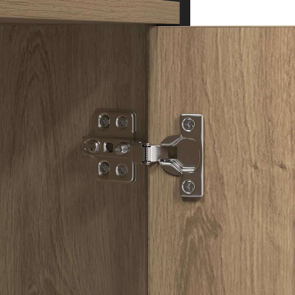 Libreria Rovere artigianale 80 x 30 x 155,5 cm