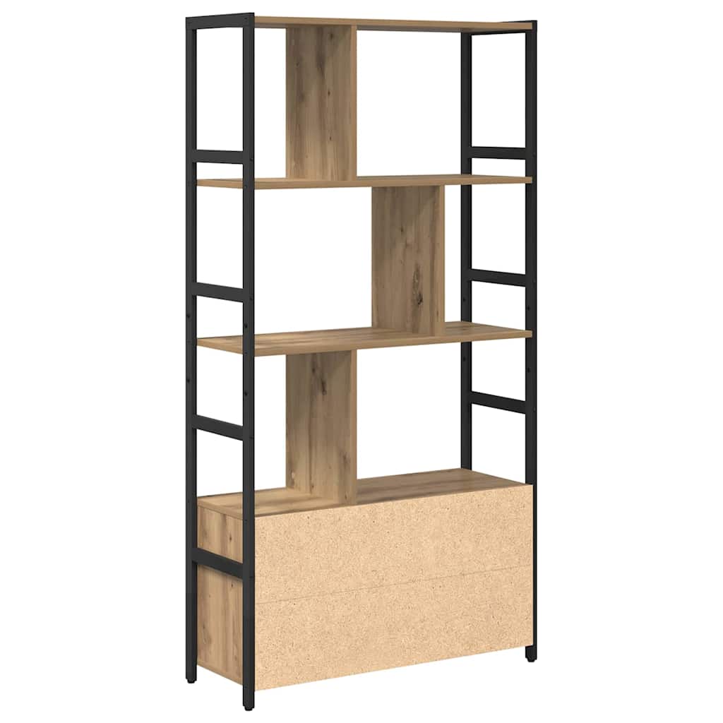 Libreria Rovere artigianale 80 x 30 x 155,5 cm