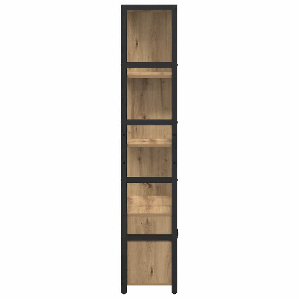 Libreria Rovere artigianale 80 x 30 x 155,5 cm