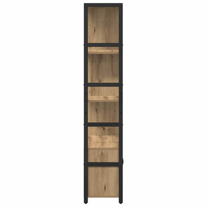 Libreria Rovere artigianale 80 x 30 x 155,5 cm