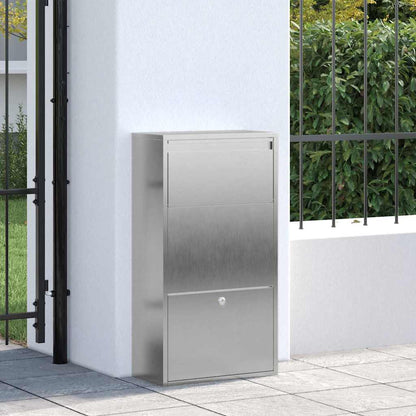 Cassetta per pacchi con archiviazione Argento 44 x 22 x 82 cm