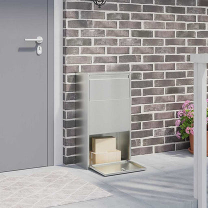 Cassetta per pacchi Argento 44 x 22 x 82 cm Acciaio zincato