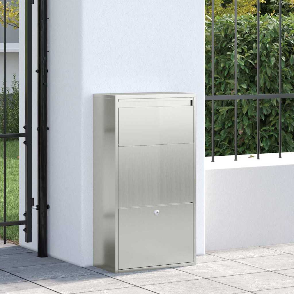 Cassetta per pacchi Argento 44 x 22 x 82 cm Acciaio zincato