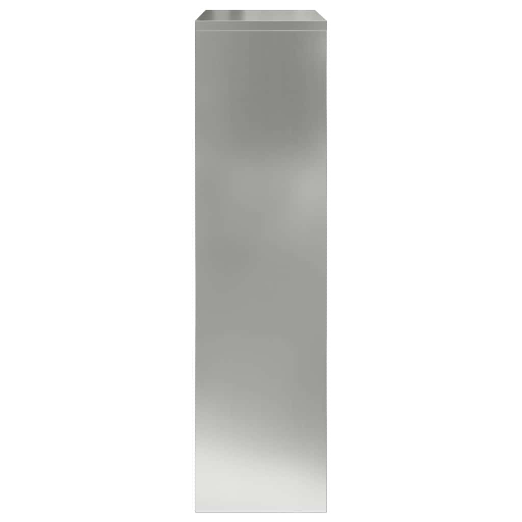 Cassetta per pacchi Argento 44 x 22 x 82 cm Acciaio zincato | homemem39