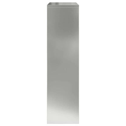 Cassetta per pacchi Argento 44 x 22 x 82 cm Acciaio zincato | homemem39