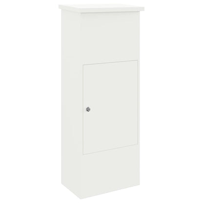 Cassetta per pacchi Bianco 44,5 x 29 x 110,5 cm Acciaio