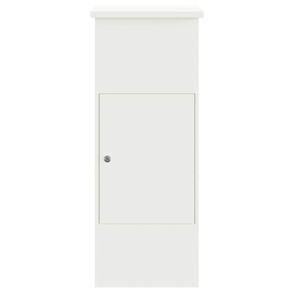Cassetta per pacchi Bianco 44,5 x 29 x 110,5 cm Acciaio