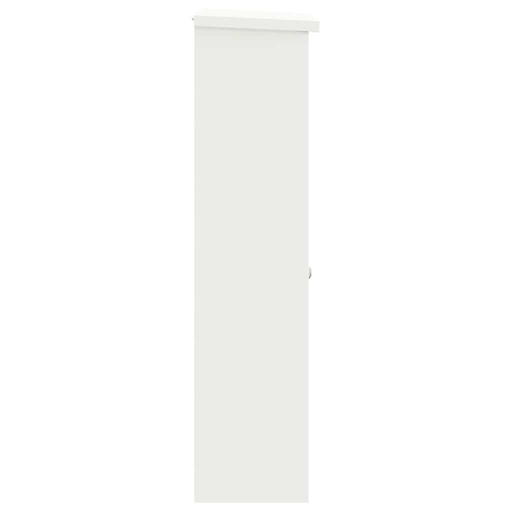 Cassetta per pacchi Bianco 44,5 x 29 x 110,5 cm Acciaio