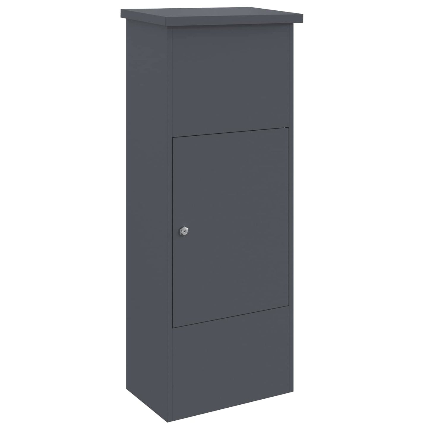 Cassetta per pacchi Antracite 44,5 x 29 x 110,5 cm Acciaio | homemem39