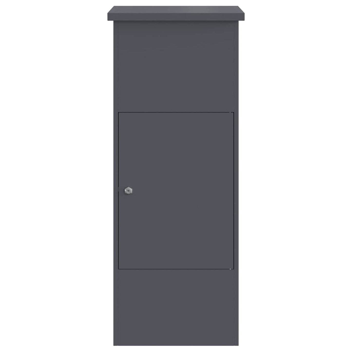 Cassetta per pacchi Antracite 44,5 x 29 x 110,5 cm Acciaio | homemem39
