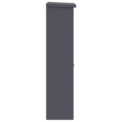Cassetta per pacchi Antracite 44,5 x 29 x 110,5 cm Acciaio | homemem39