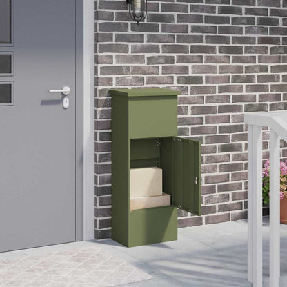 Cassetta per pacchi Oliver verde 44,5 x 29 x 110,5 cm Acciaio | homemem39