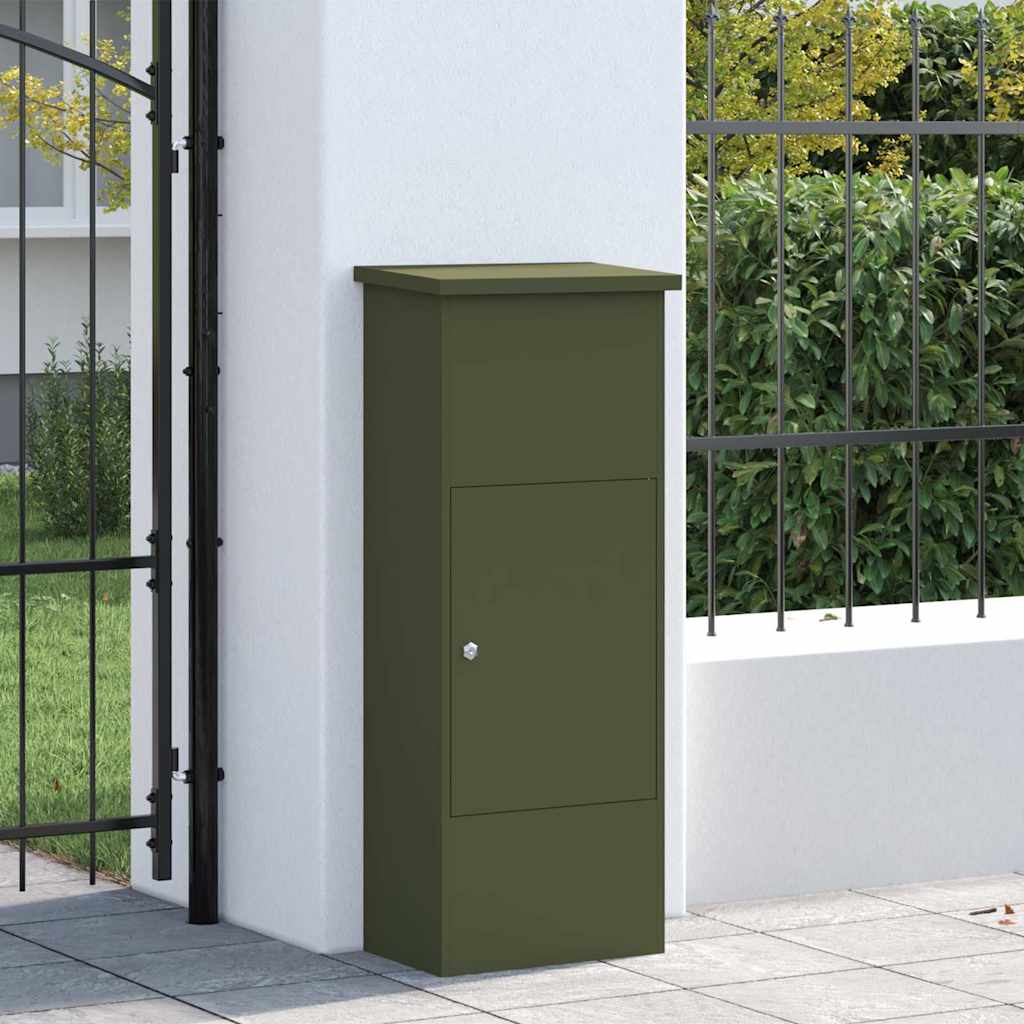 Cassetta per pacchi Oliver verde 44,5 x 29 x 110,5 cm Acciaio | homemem39