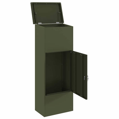 Cassetta per pacchi Oliver verde 44,5 x 29 x 110,5 cm Acciaio | homemem39