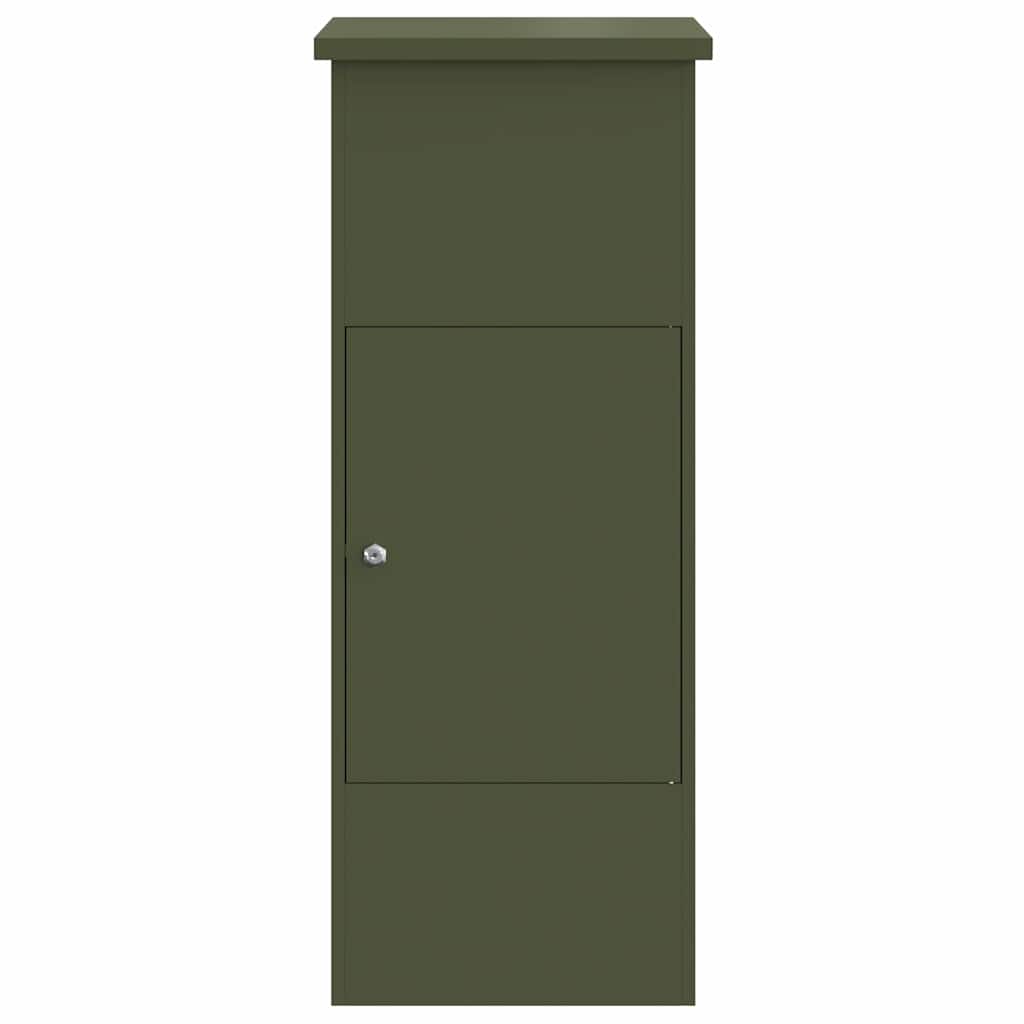 Cassetta per pacchi Oliver verde 44,5 x 29 x 110,5 cm Acciaio