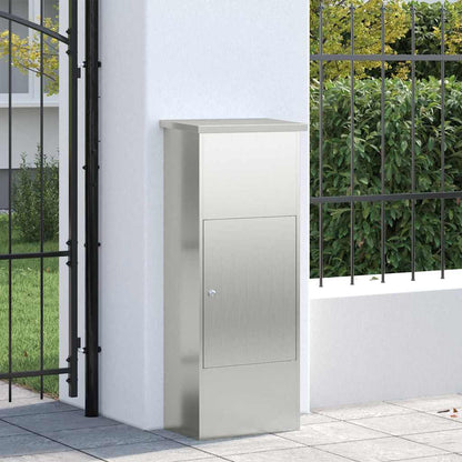 Cassetta per pacchi Nero 44,5 x 29 x 110,5 cm Acciaio zincato | homemem39