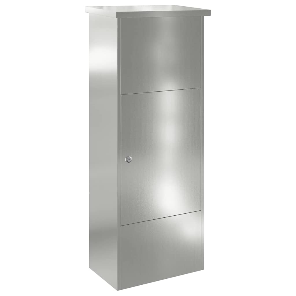 Cassetta per pacchi Nero 44,5 x 29 x 110,5 cm Acciaio zincato | homemem39