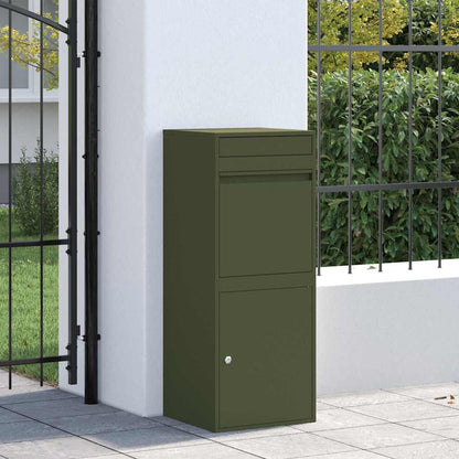 Cassetta per pacchi Oliver verde 41 x 38 x 103 cm Acciaio
