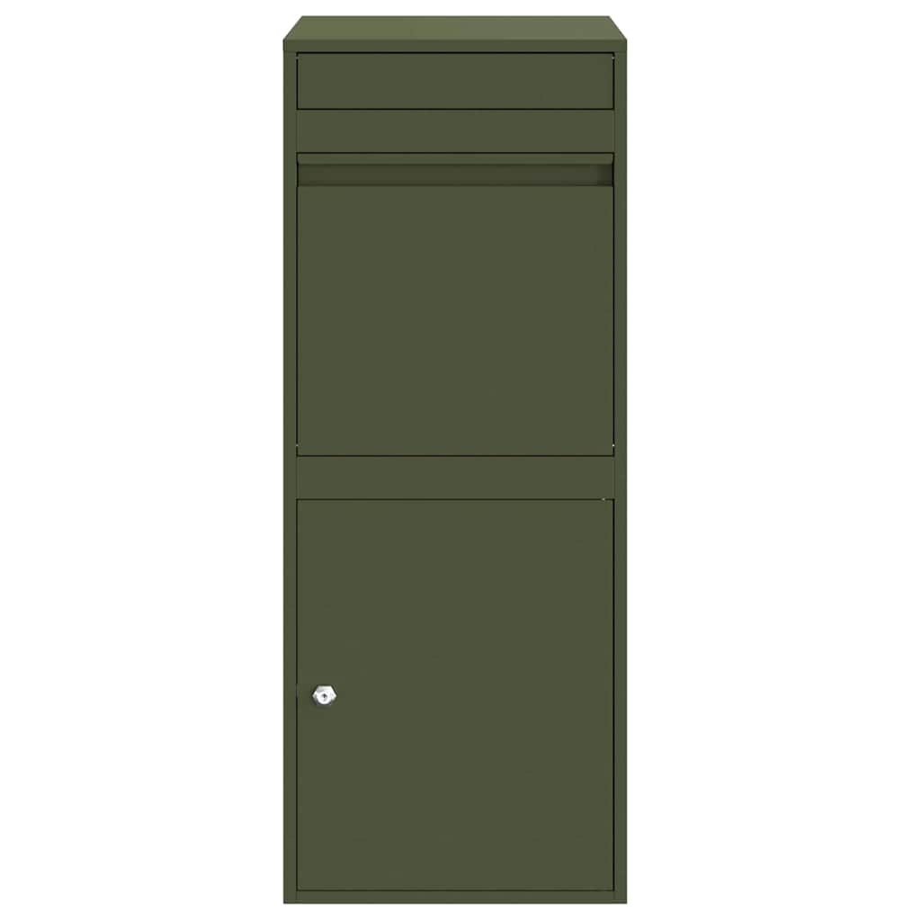 Cassetta per pacchi Oliver verde 41 x 38 x 103 cm Acciaio