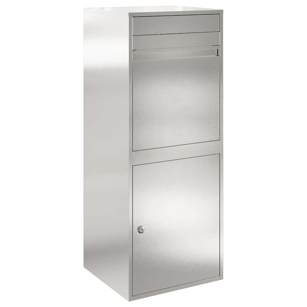 Cassetta per pacchi con archiviazione Argento 47,5 x 38 x 59 cm | homemem39