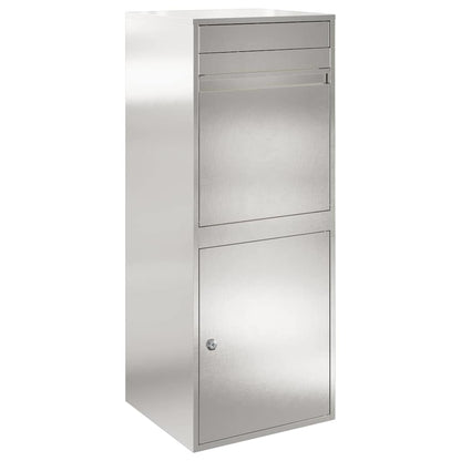 Cassetta per pacchi con archiviazione Argento 47,5 x 38 x 59 cm | homemem39