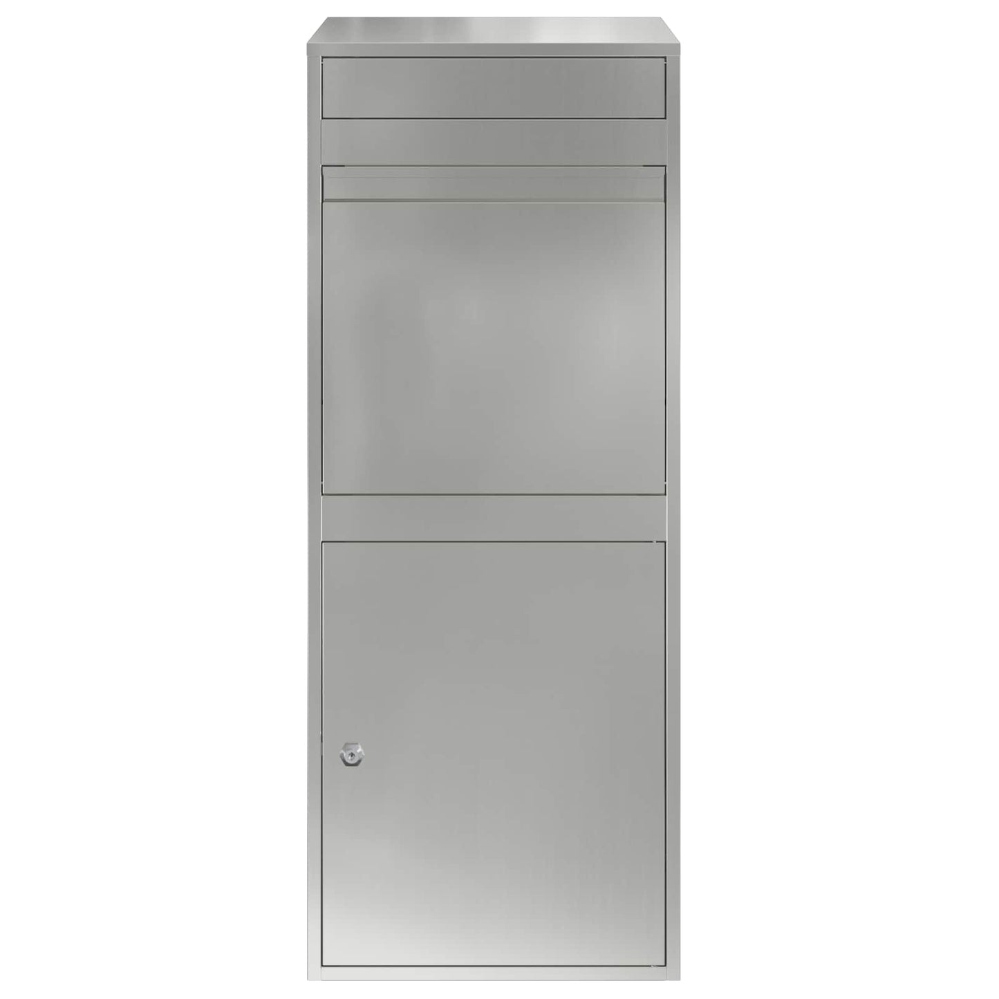 Cassetta per pacchi Argento 47,5 x 38 x 59 cm Acciaio zincato | homemem39