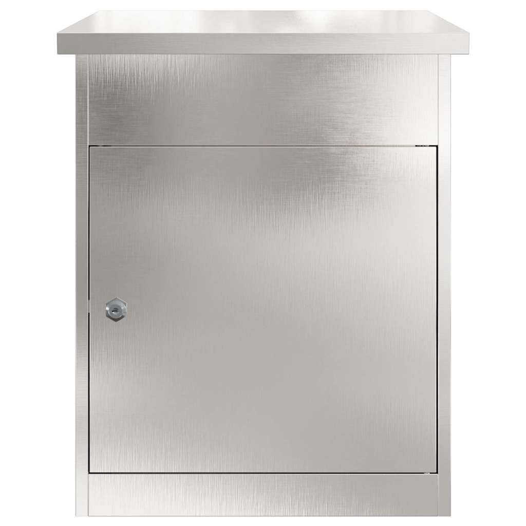 Cassetta per pacchi con archiviazione Argento 47,5 x 38 x 59 cm | homemem39