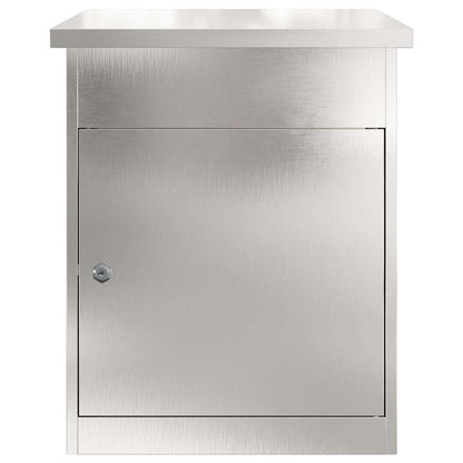 Cassetta per pacchi con archiviazione Argento 47,5 x 38 x 59 cm | homemem39