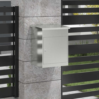 Cassetta per pacchi Nero 47.5 x 38 x 59 cm Acciaio zincato