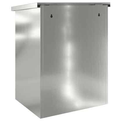 Cassetta per pacchi Nero 47.5 x 38 x 59 cm Acciaio zincato