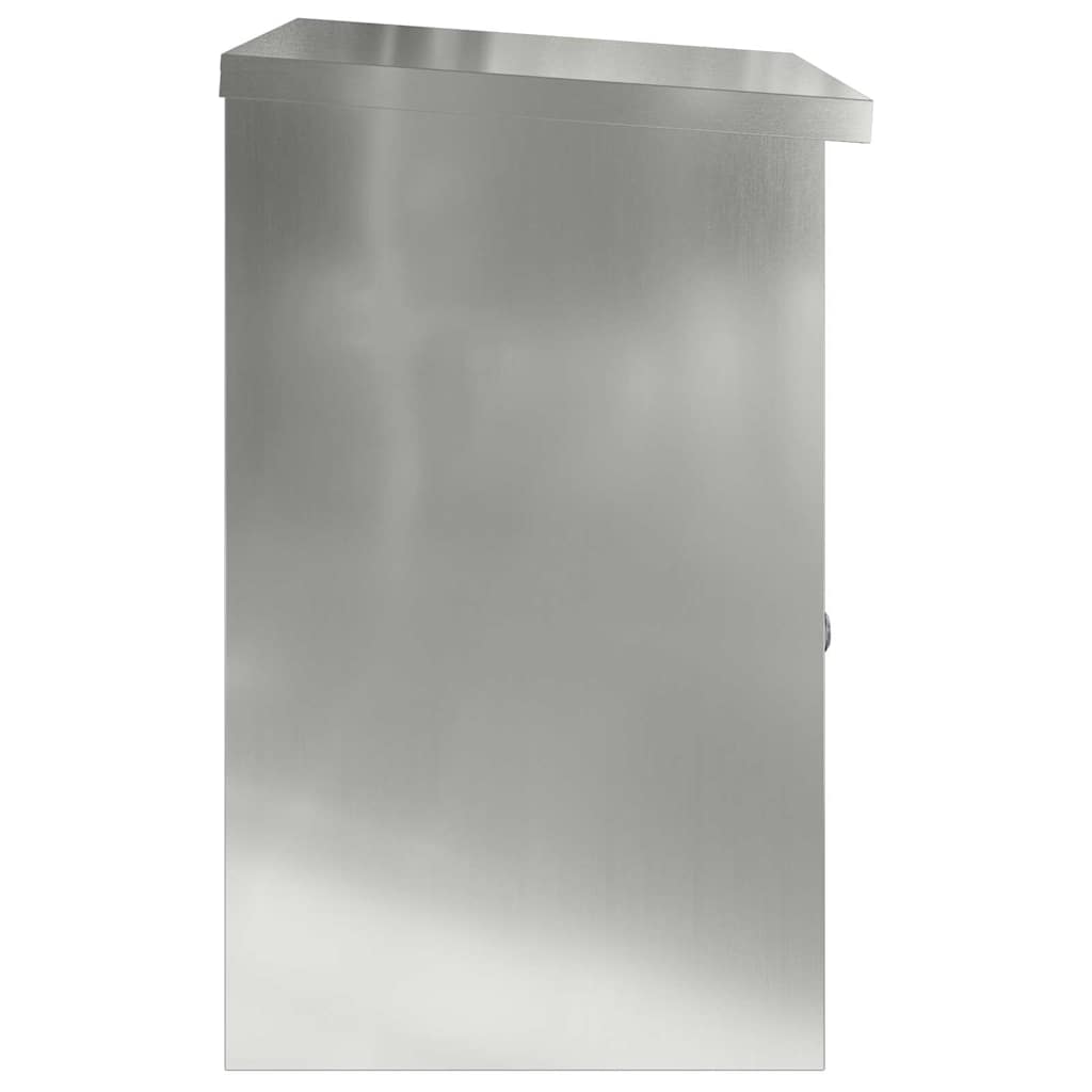 Cassetta per pacchi Nero 47.5 x 38 x 59 cm Acciaio zincato | homemem39
