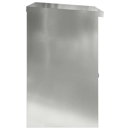 Cassetta per pacchi Nero 47.5 x 38 x 59 cm Acciaio zincato