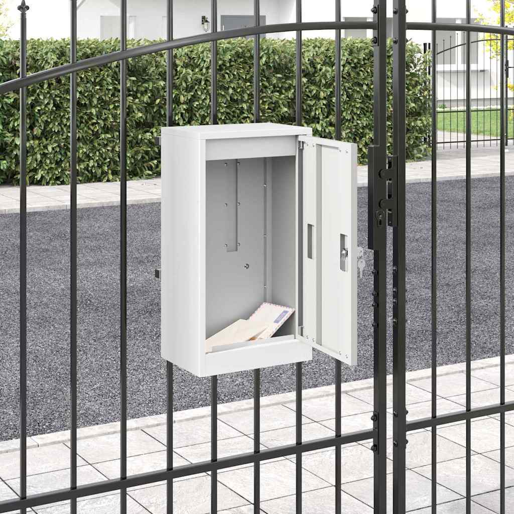 cassetta postalepastkastei Bianco 30 x 20 x 55 cm Acciaio