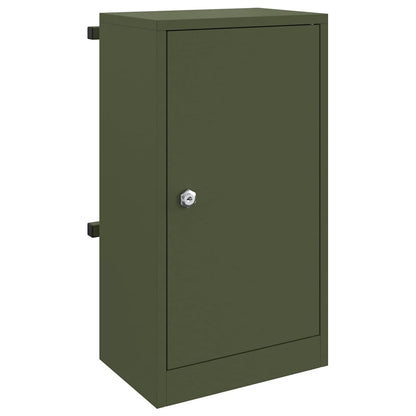 cassetta postalepastkastei Oliver verde 30 x 20 x 55 cm Acciaio