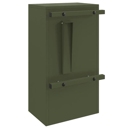 cassetta postalepastkastei Oliver verde 30 x 20 x 55 cm Acciaio