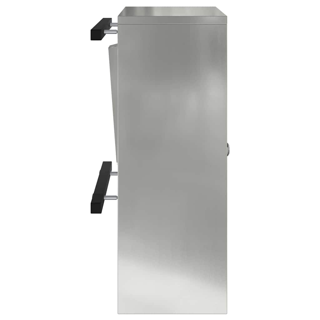 cassetta postalepastkastei Nero 30 x 20 x 55 cm Acciaio zincato