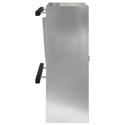cassetta postalepastkastei Nero 30 x 20 x 55 cm Acciaio zincato