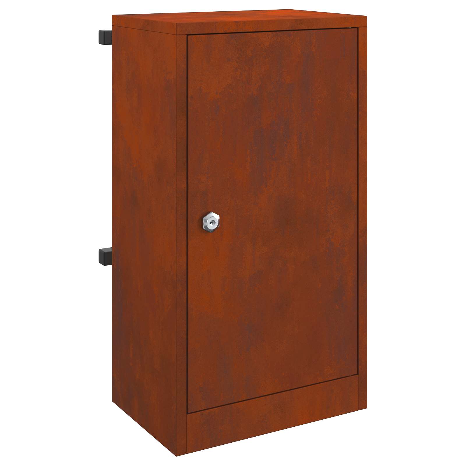 cassetta postalepastkastei con porta Ruggine 30 x 20 x 55 cm | homemem39